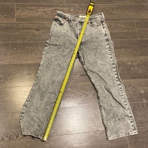 Levi’s Grey Wash Straight Cut Jeans